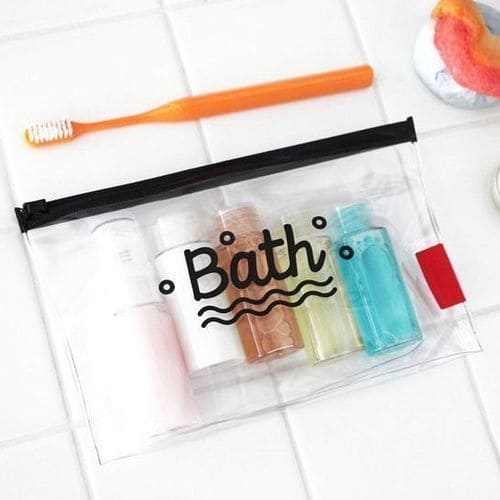 Bath PVC Travel Cosmetic Pouch, Women Transparent Cosmetic Bag, Clear Swimming Bag, Bathroom Wash Bag, Outdoor Camping Makeup Storage Bag, Multifunctional Toiletry Wash Pouch Bath PVC Travel Cosmetic Pouch, Women Transparent Cosmetic Bag, Clear Swimming Bag, Bathroom Wash Bag, Outdoor Camping Makeup Storage Bag, Multifunctional Toiletry Wash Pouch